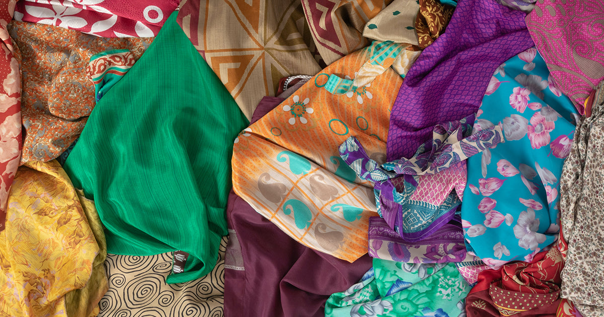 The Origins & Story of Silk Saris · Mexicali Blues