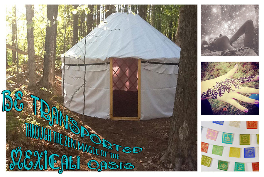 Join us in the Mexicali Blues Yurt—Your Personal Oasis in Portland’s Old Port Festival