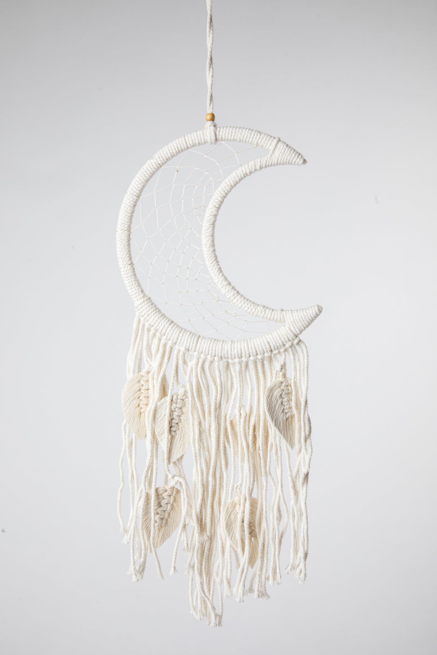Crescent Moon Woven Wall Hanging