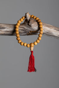 Mala Bead Necklace and Bracelet Set