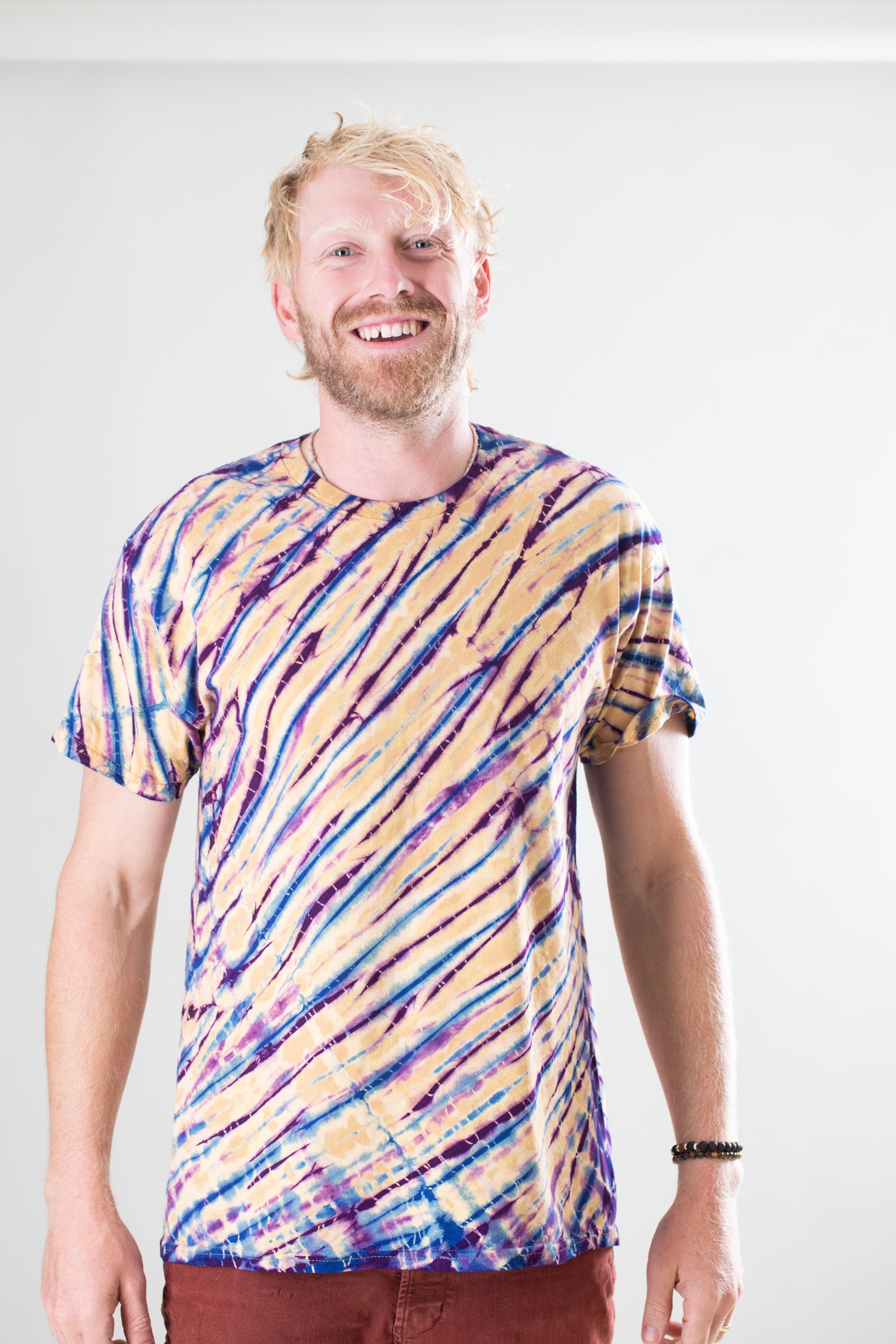 Printed Shibori Tie-Dye T-Shirt - Ready to Wear