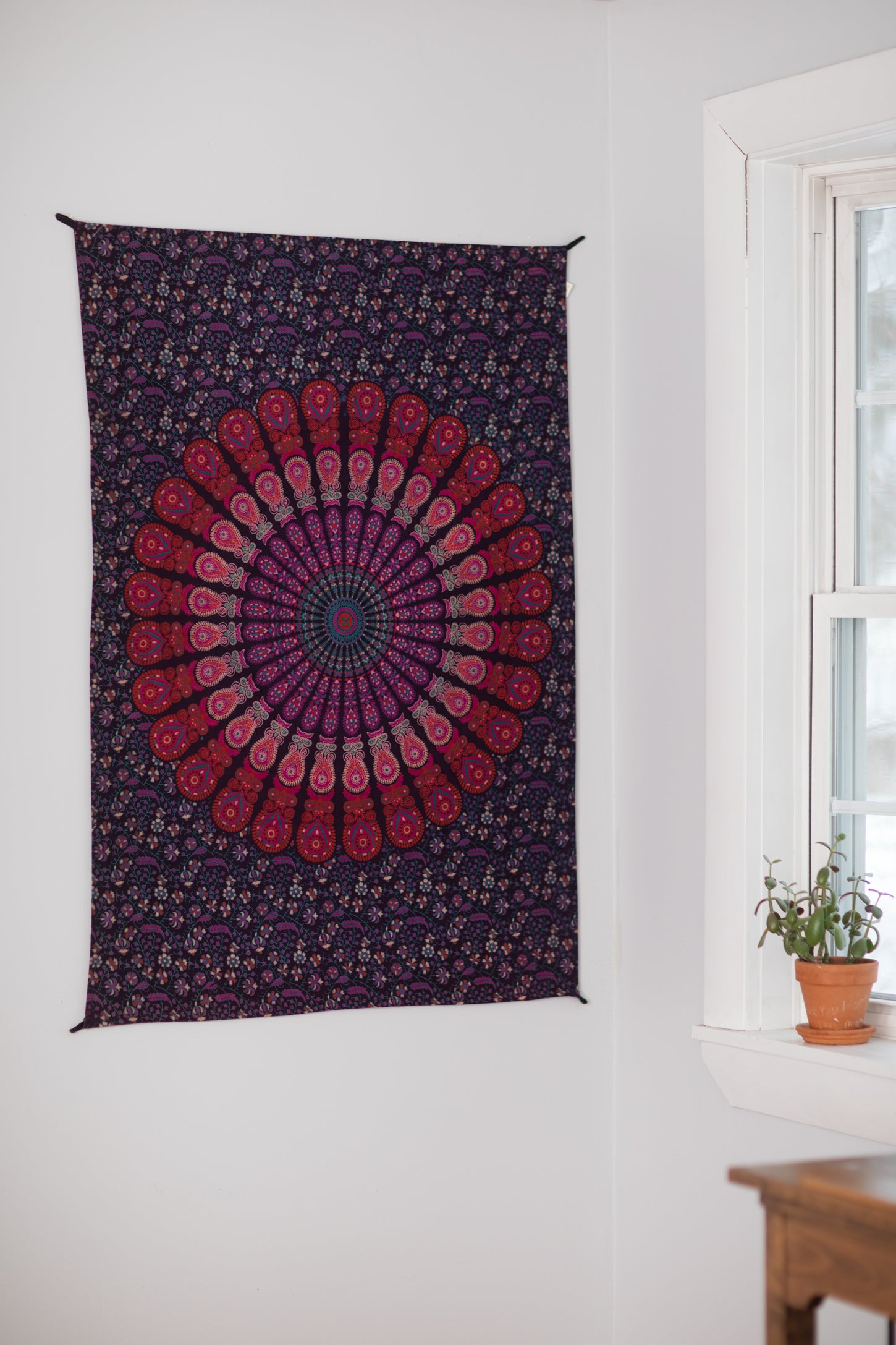 Wall tapestry hotsell mandala