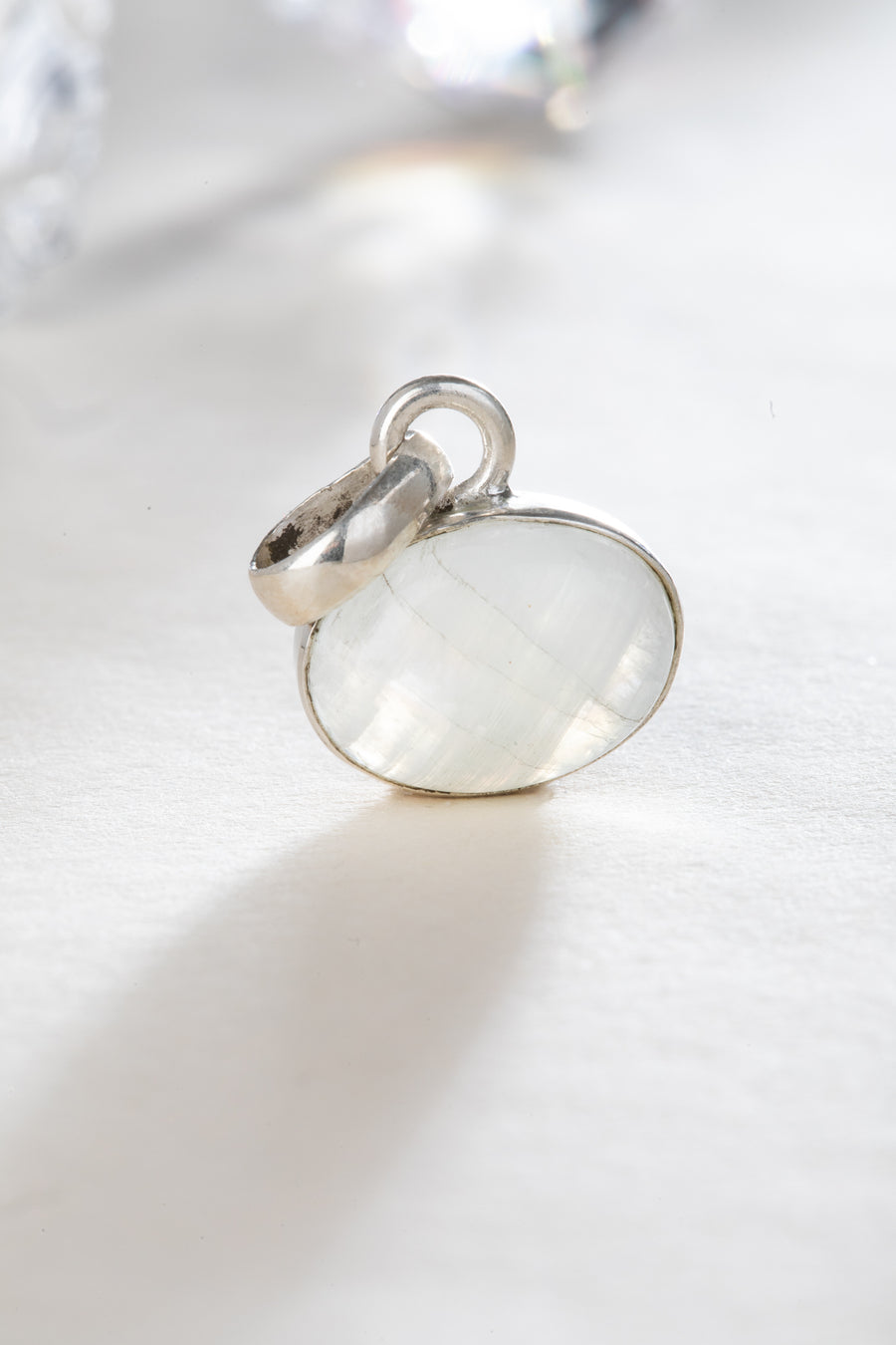 Simple Oval Cab Pendant
