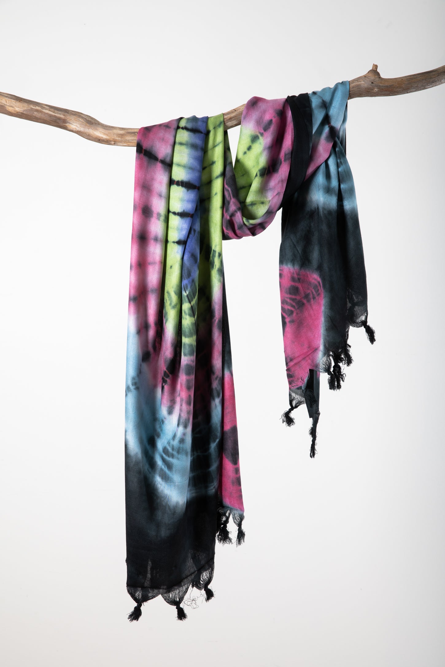 Tie Dye Sarong | Lightweight Beach Wrap and Boho Scarf · Mexicali