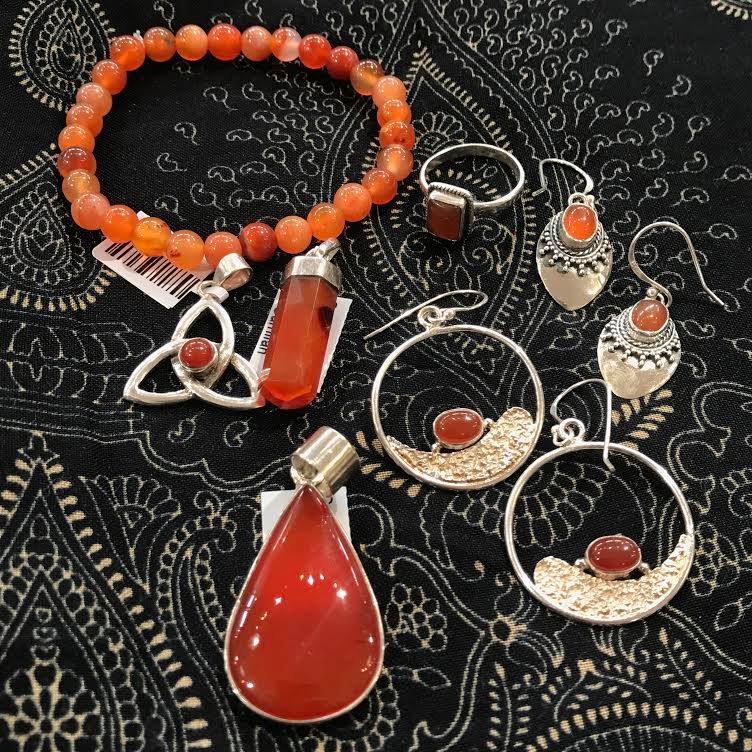 carnelian gemstone jewelry meaning