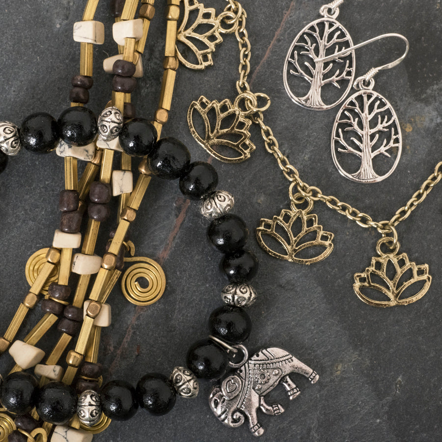 Sacred Symbolism for Positive Energy: Tree of Life, Lotus, Elephant, and Spiral