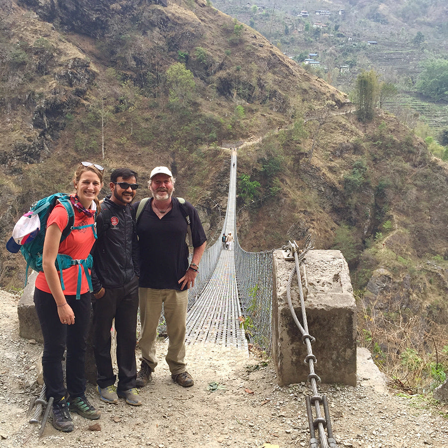 TREKKING THROUGH NEPAL TO SPREAD A WORLD OF GOODS: DAY 2