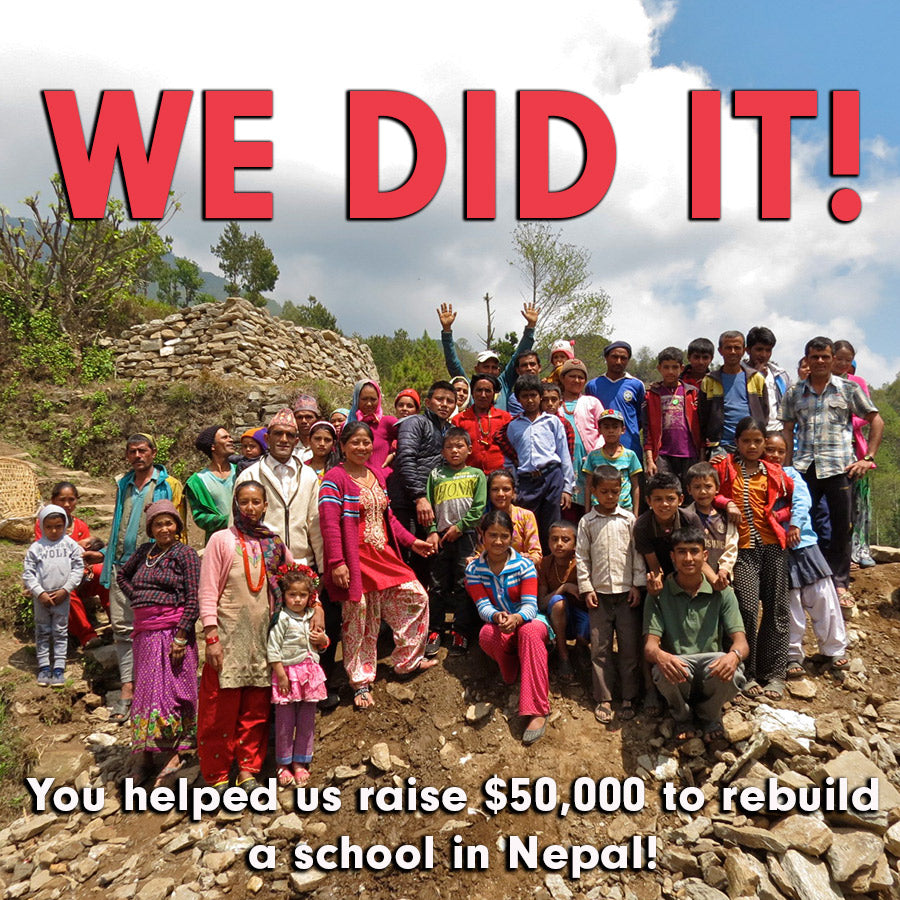 #MEXICALIMATCH UPDATE: WE’RE BUILDING ANOTHER SCHOOL IN NEPAL!