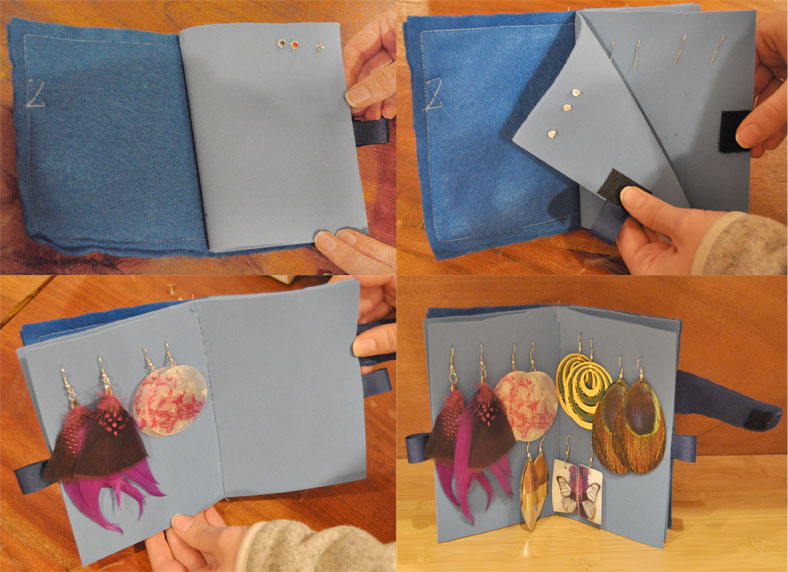 Mexicali DIY: Travel Earring Holder Tutorial