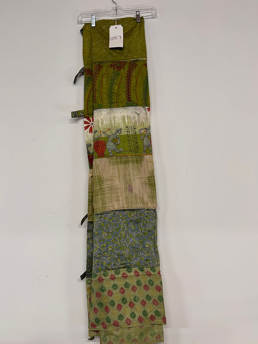 One of a Kind Sari Curtain U157