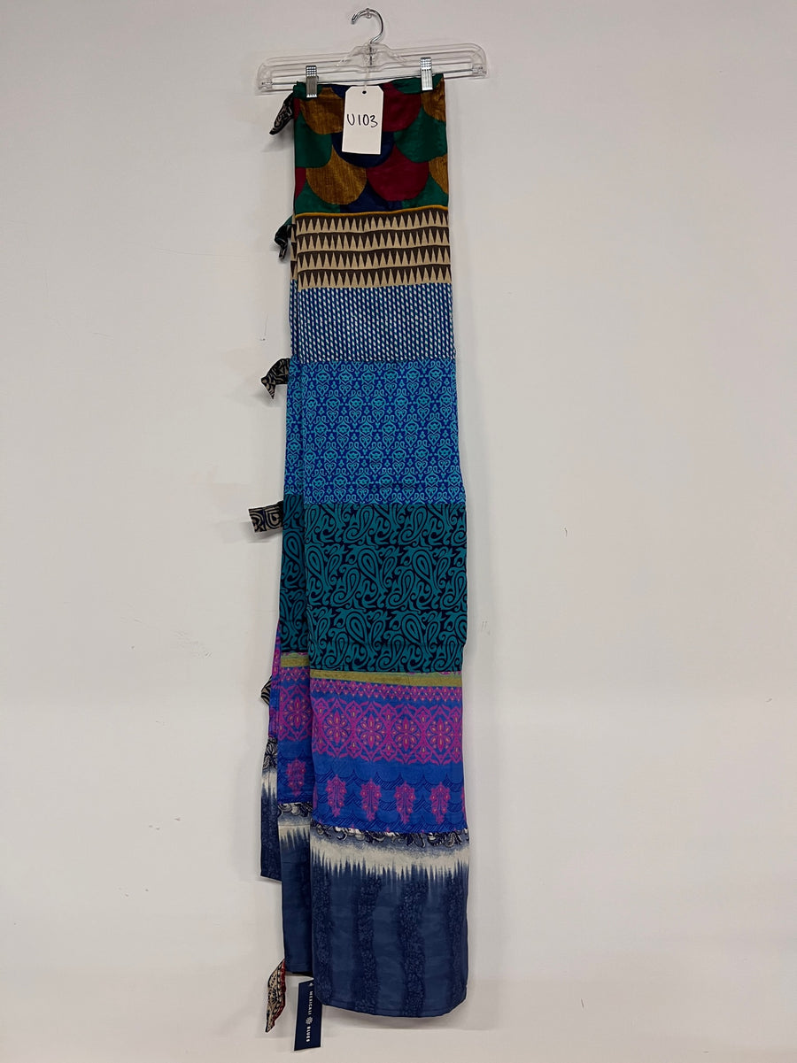 One of a Kind Sari Curtain U103