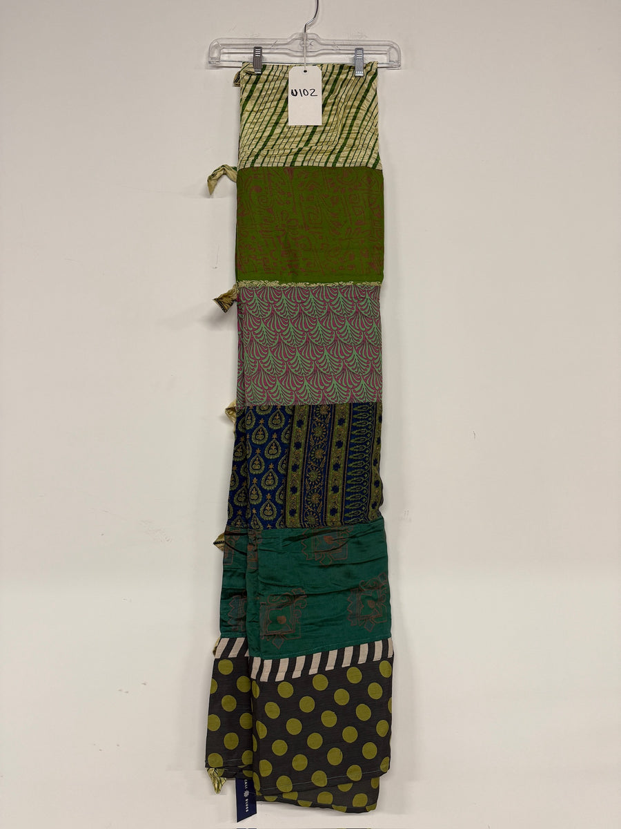 One of a Kind Sari Curtain U102