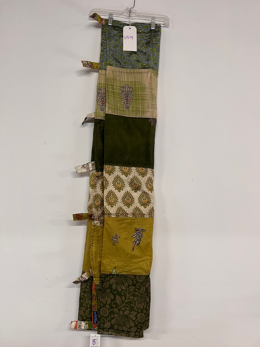 One of a Kind Sari Curtain U514