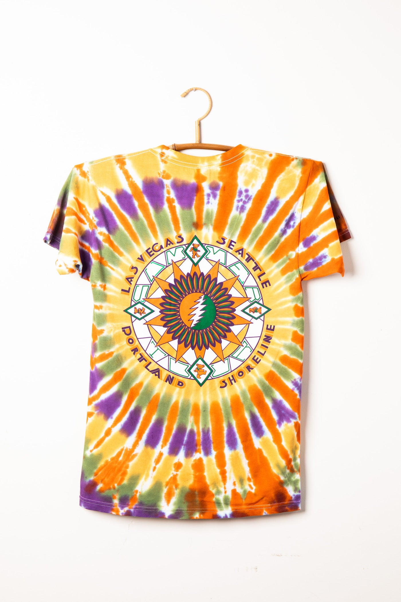 Steal Your Feathers Grateful Dead Tie Dye T