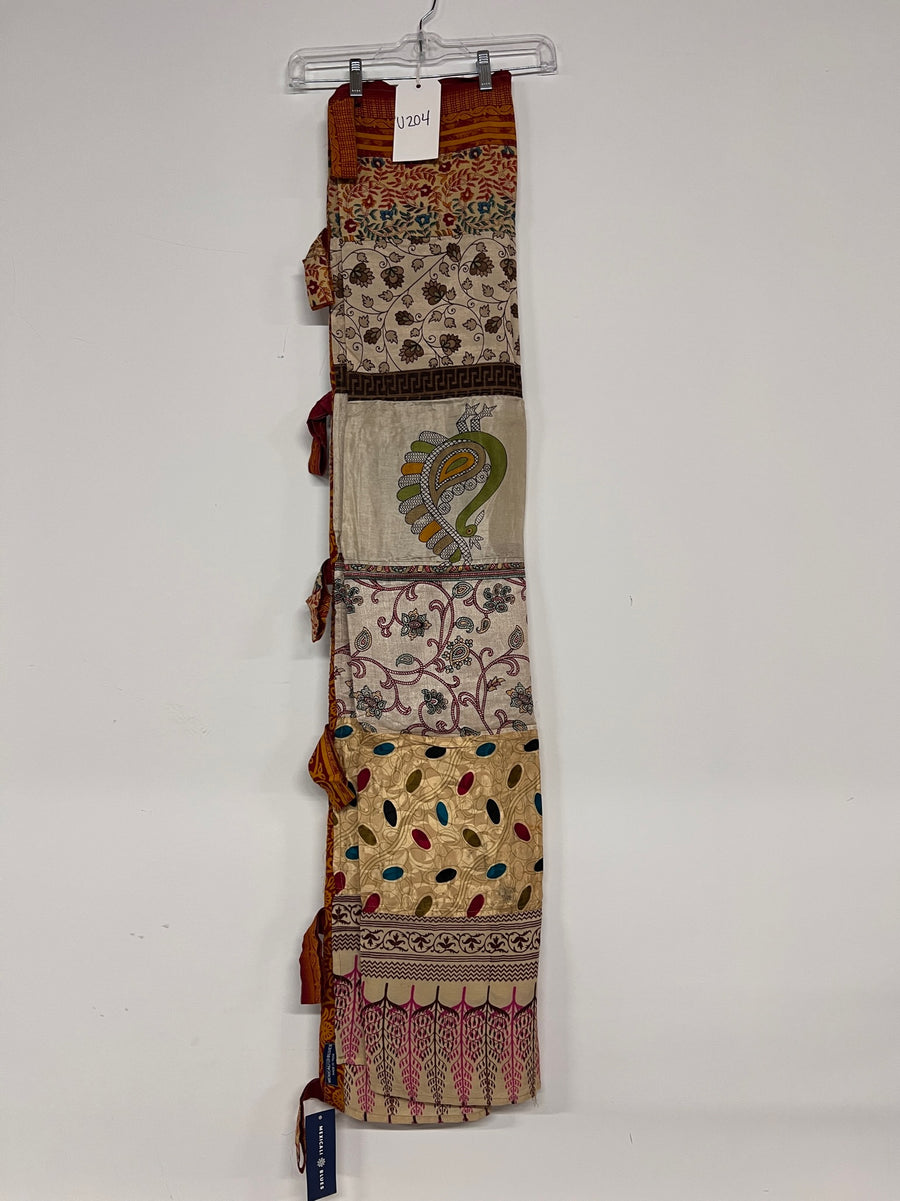 One of a Kind Sari Curtain U204
