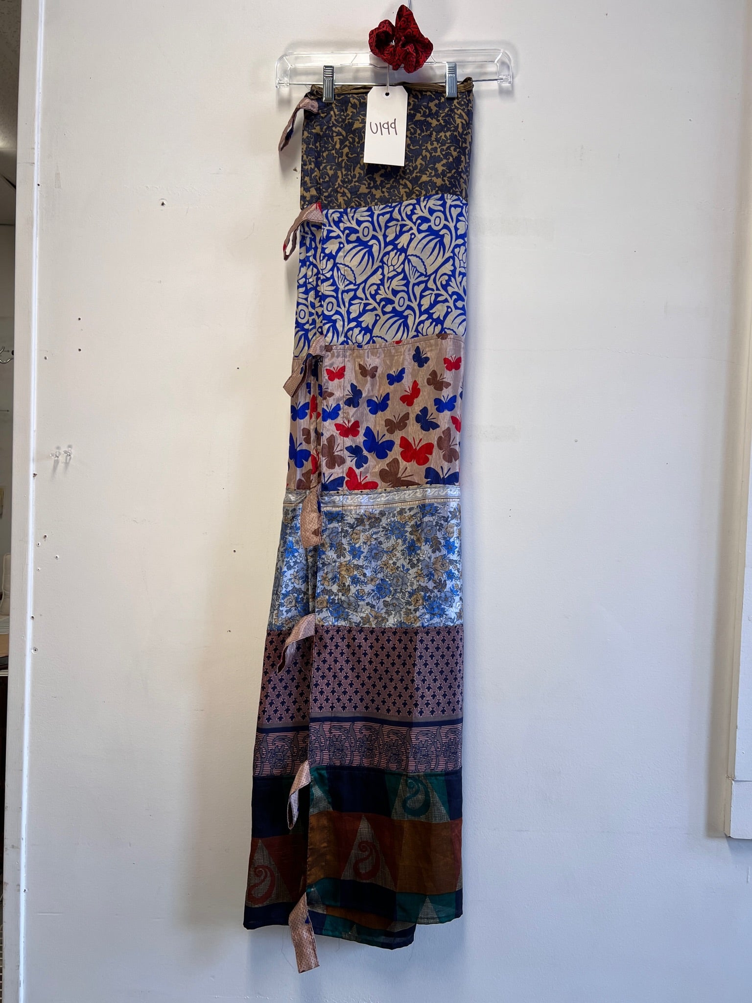 Recycled Silk Sari Panel Curtain U199