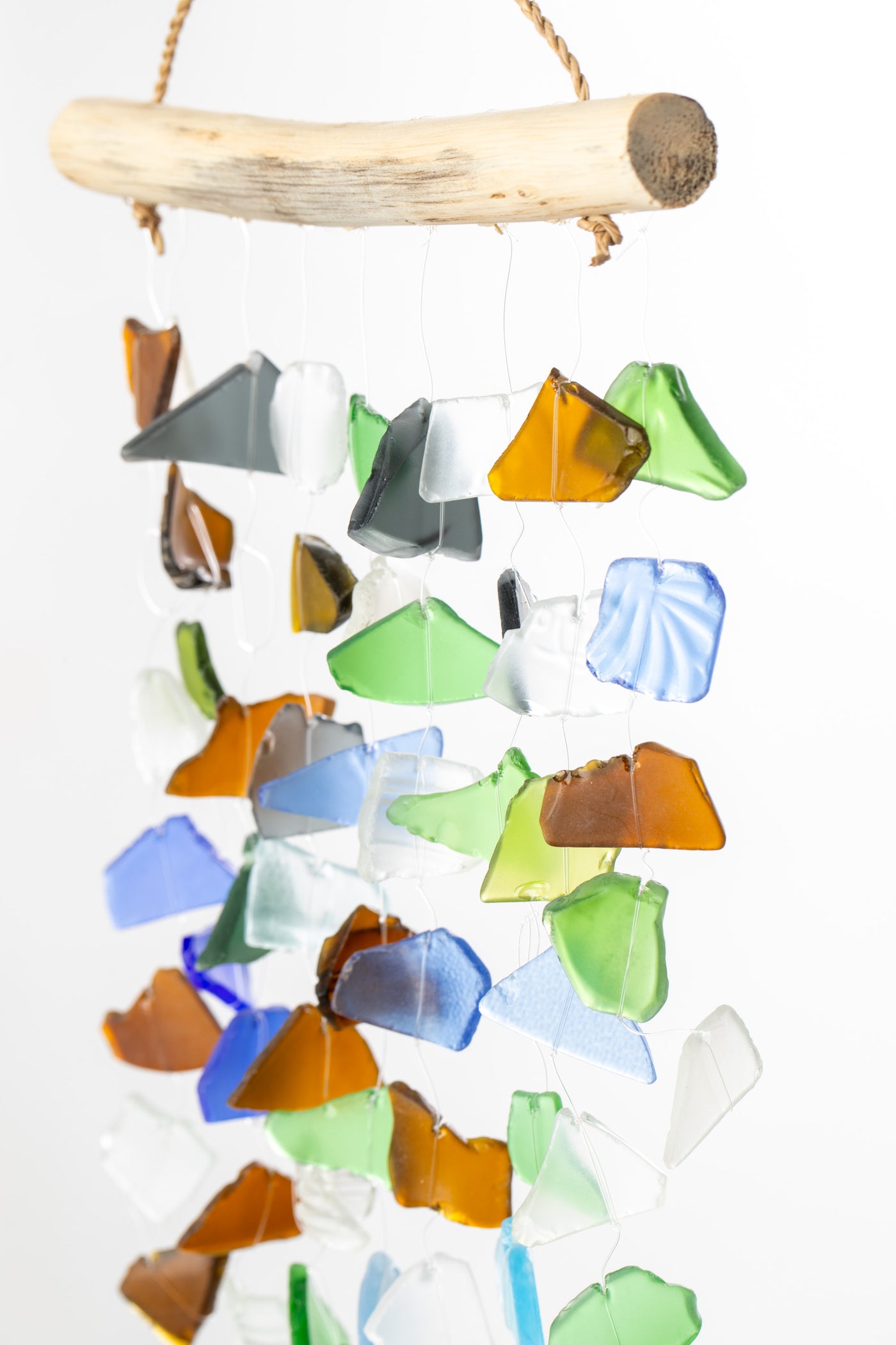 Driftwood Seaglass Wind Chime