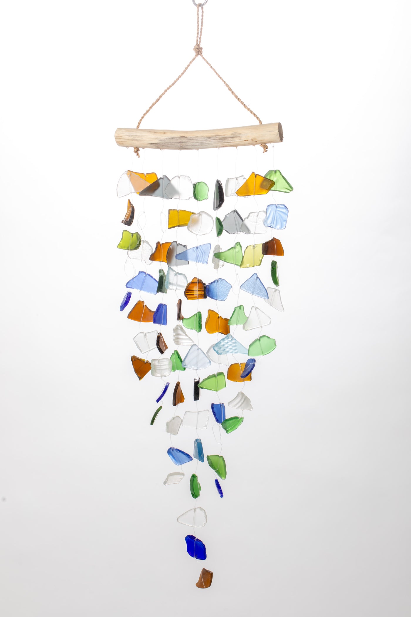 Driftwood Seaglass Wind Chime