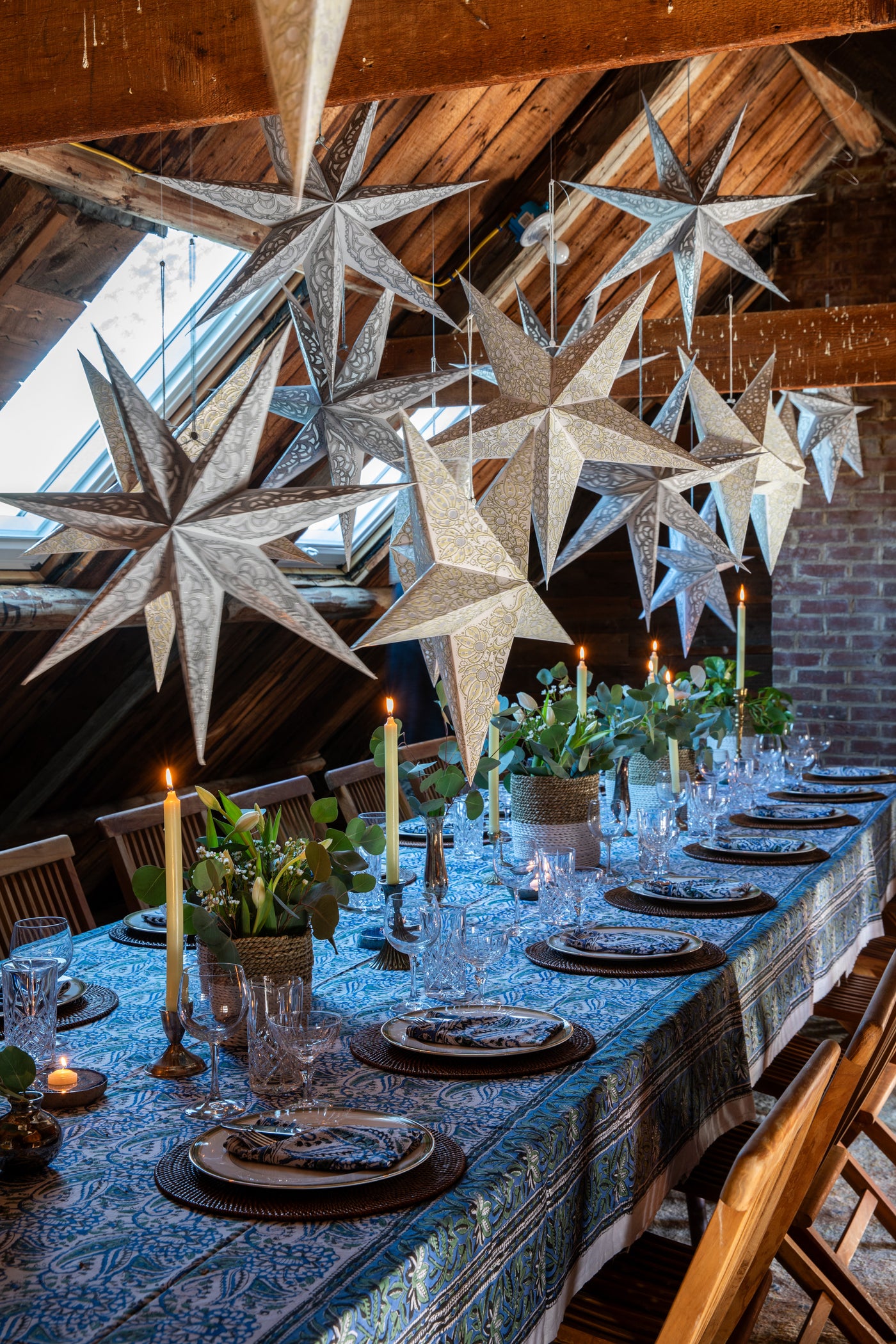 Paper Star Decoration 6 Pack