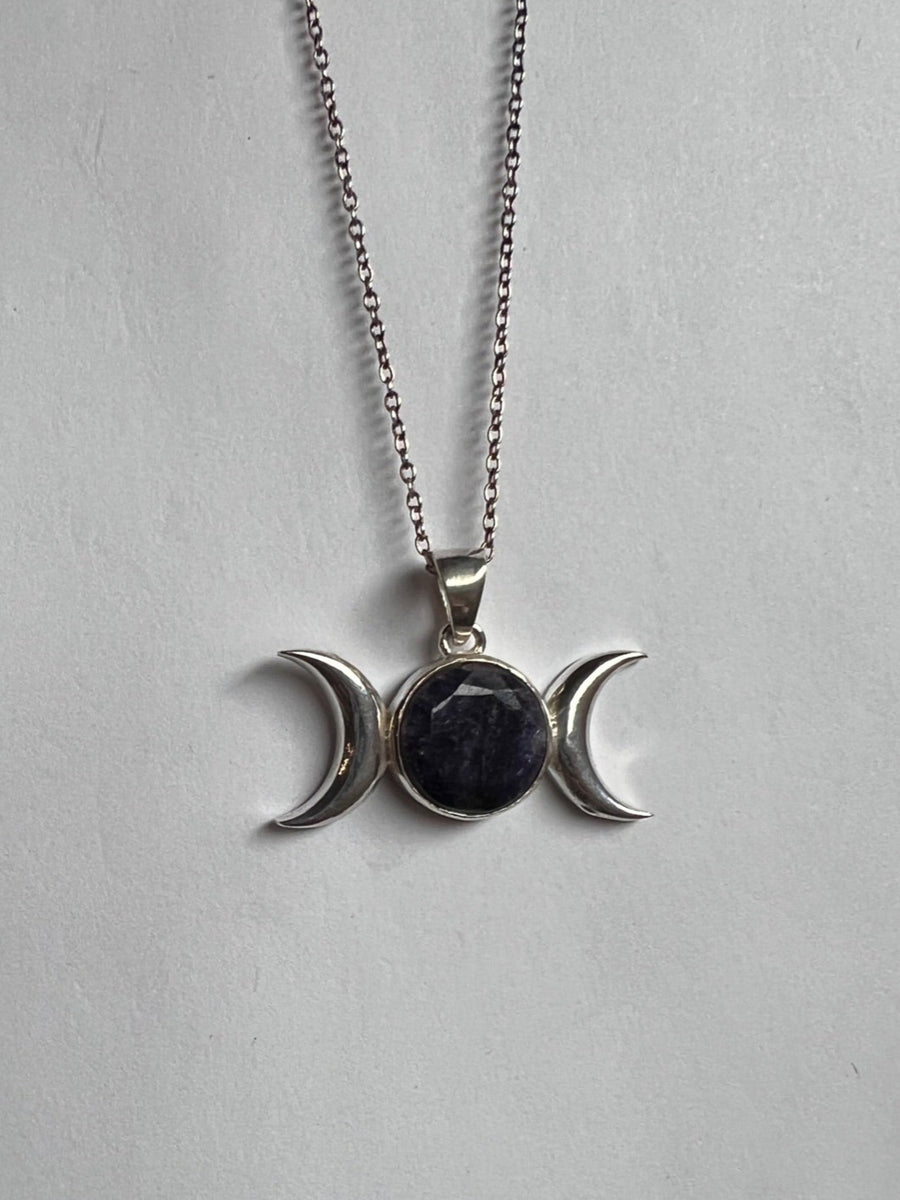 One of a Kind Sapphire Pendant P143