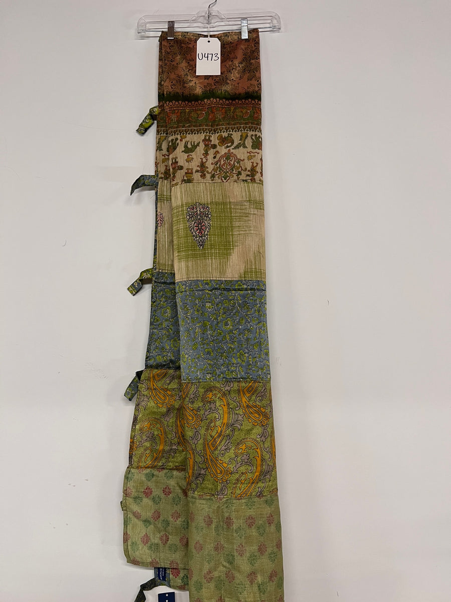 One of a Kind Sari Curtain U473