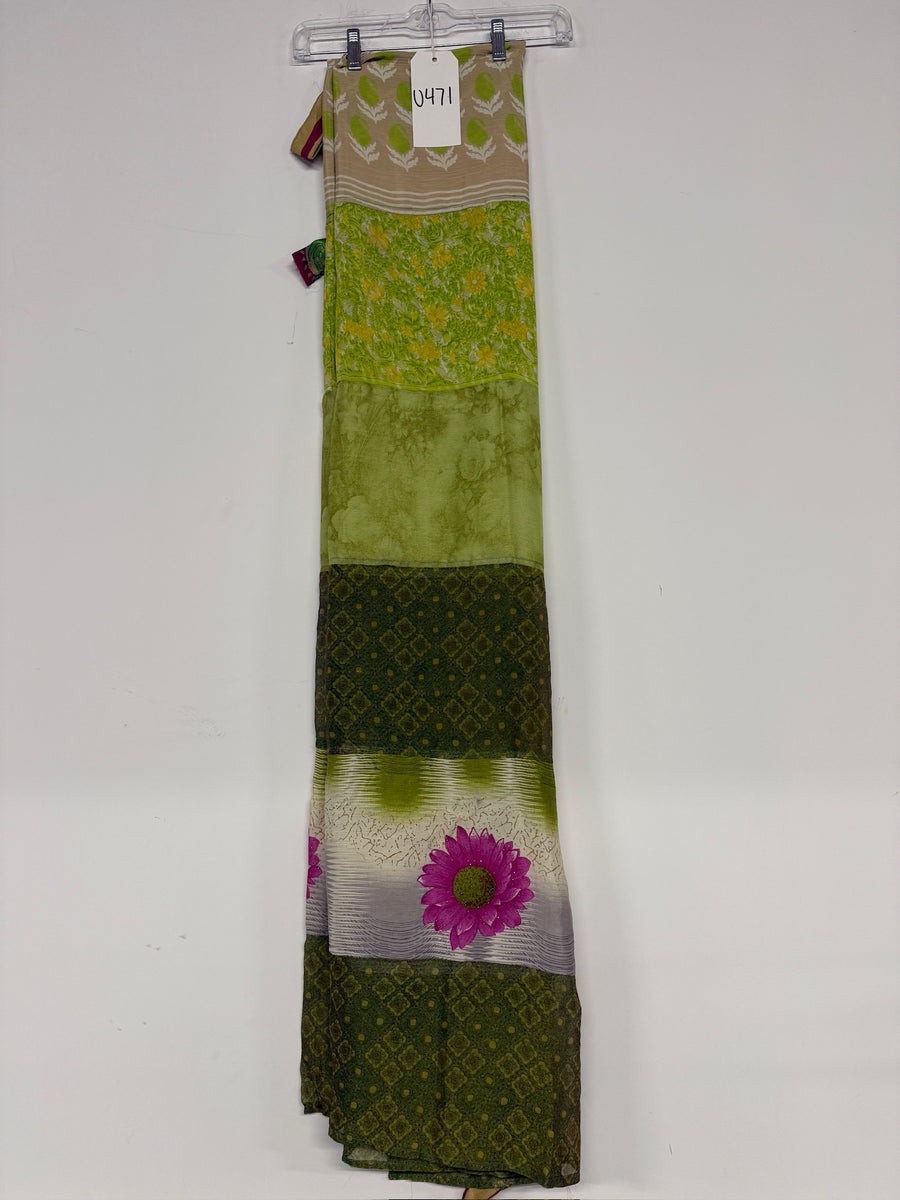 One of a Kind Sari Curtain U471