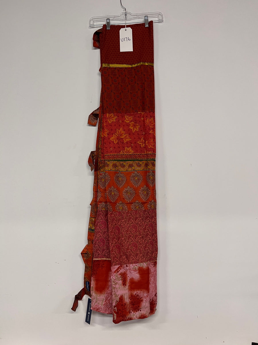 One of a Kind Sari Curtain U176