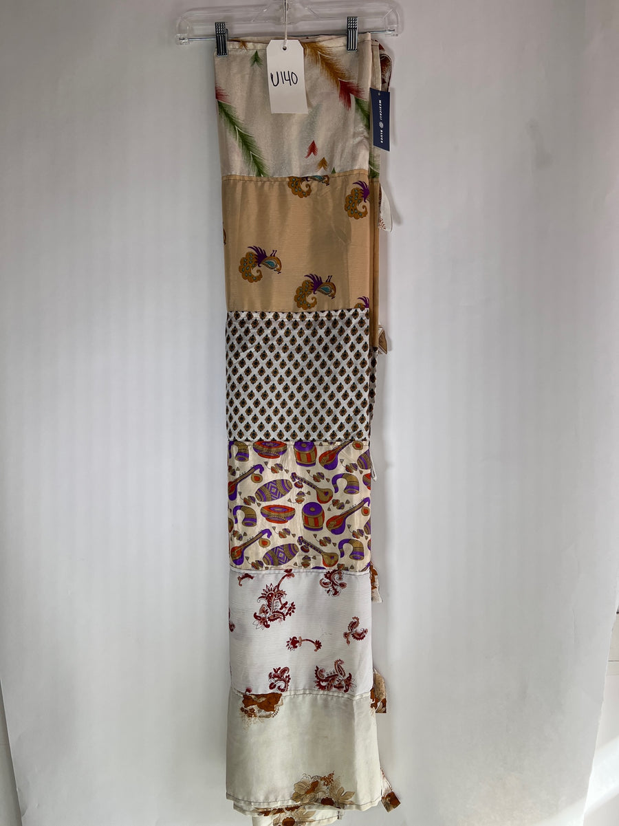 Recycled Silk Sari Panel Curtain U140