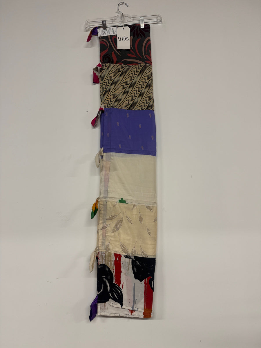 One of a Kind Sari Curtain U103