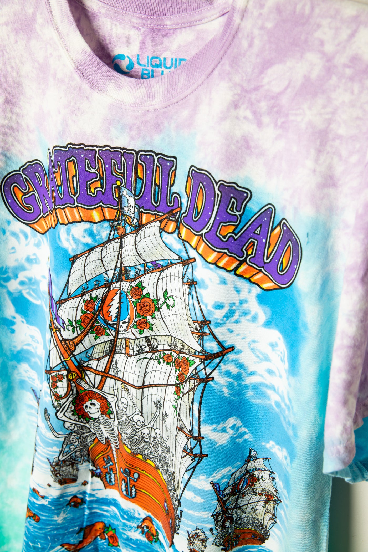  Grateful Dead Ship of Fools Graphic T-Shirt