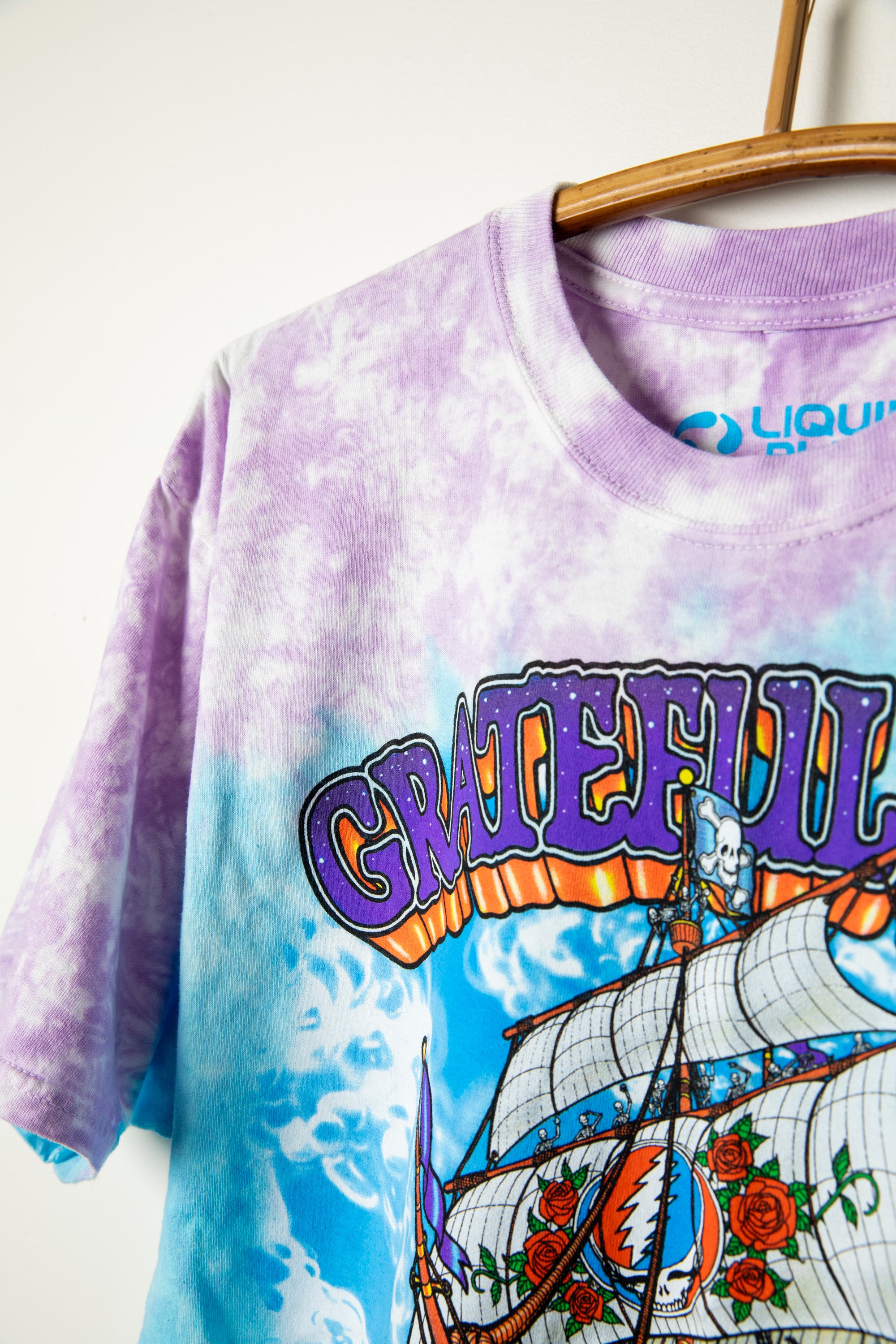 Ship of Fools Tie Dye Grateful Dead T-Shirt | Dead Head T Shirt
