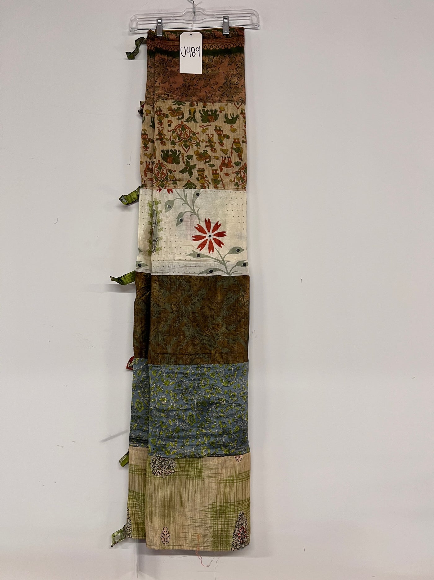 One of a Kind Sari Curtain U489
