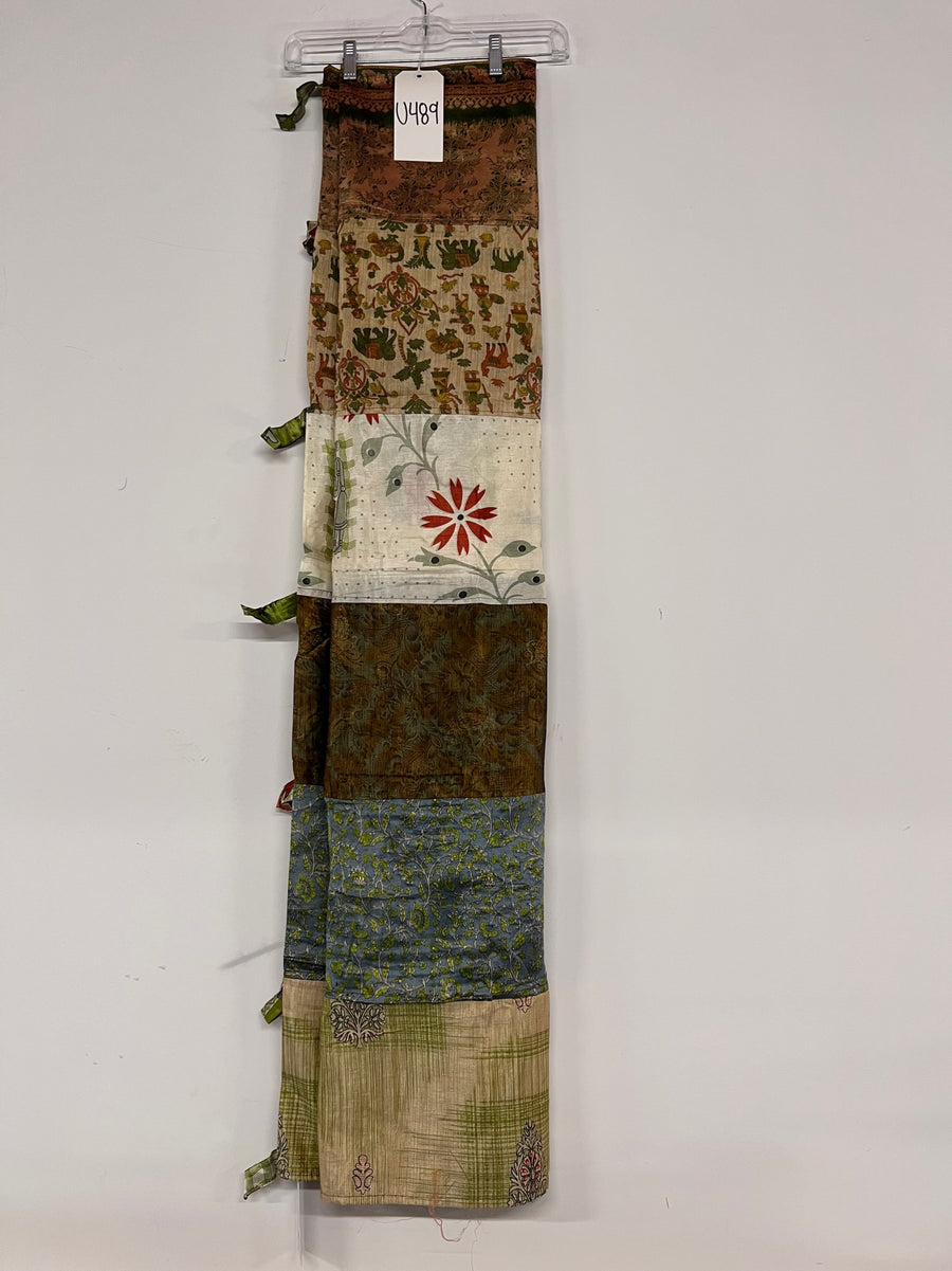 One of a Kind Sari Curtain U489