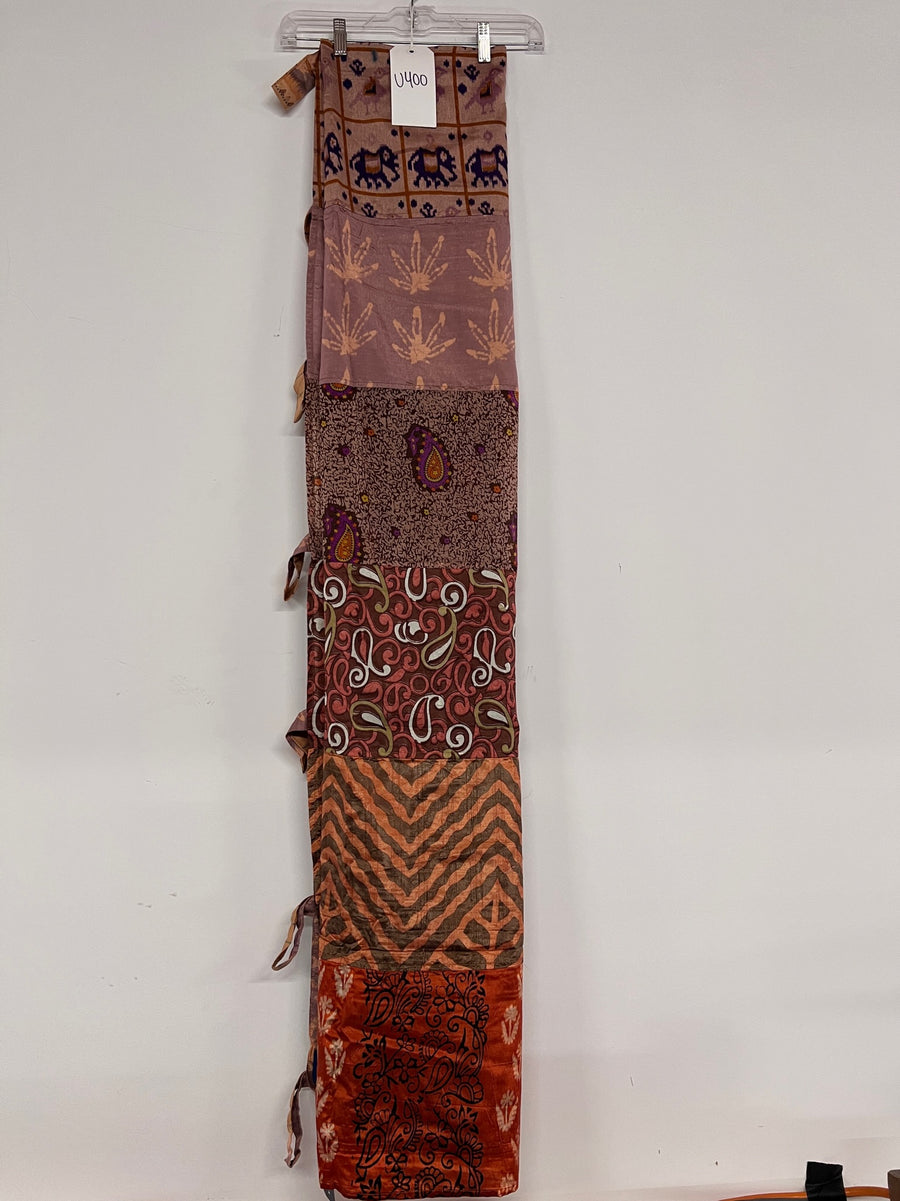 One of a Kind Sari Curtain U400