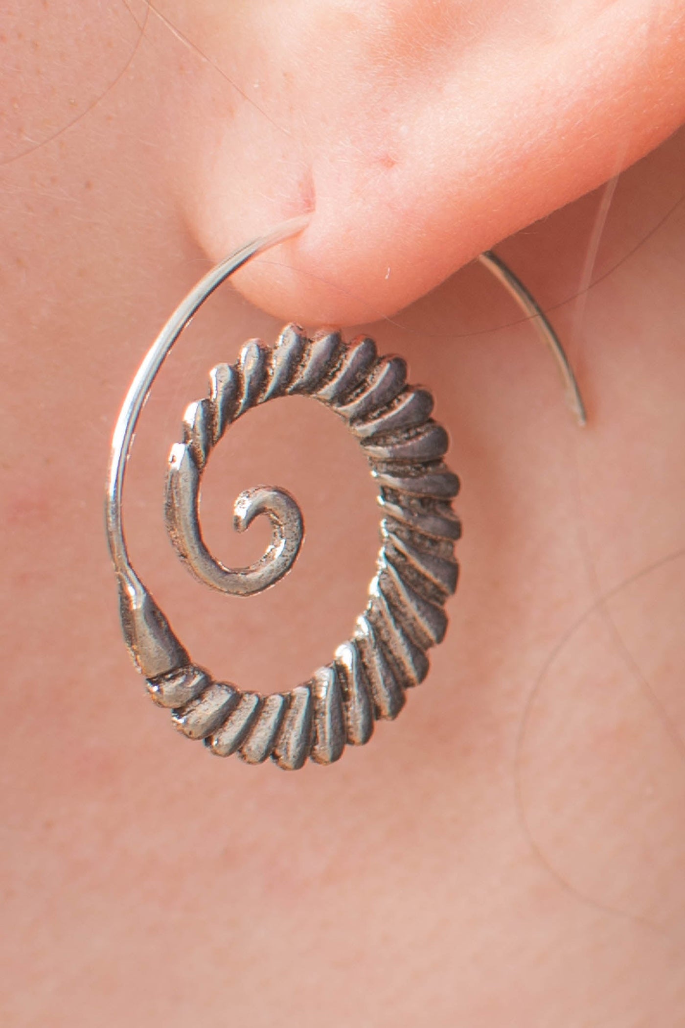 Infinite Spiral Earrings