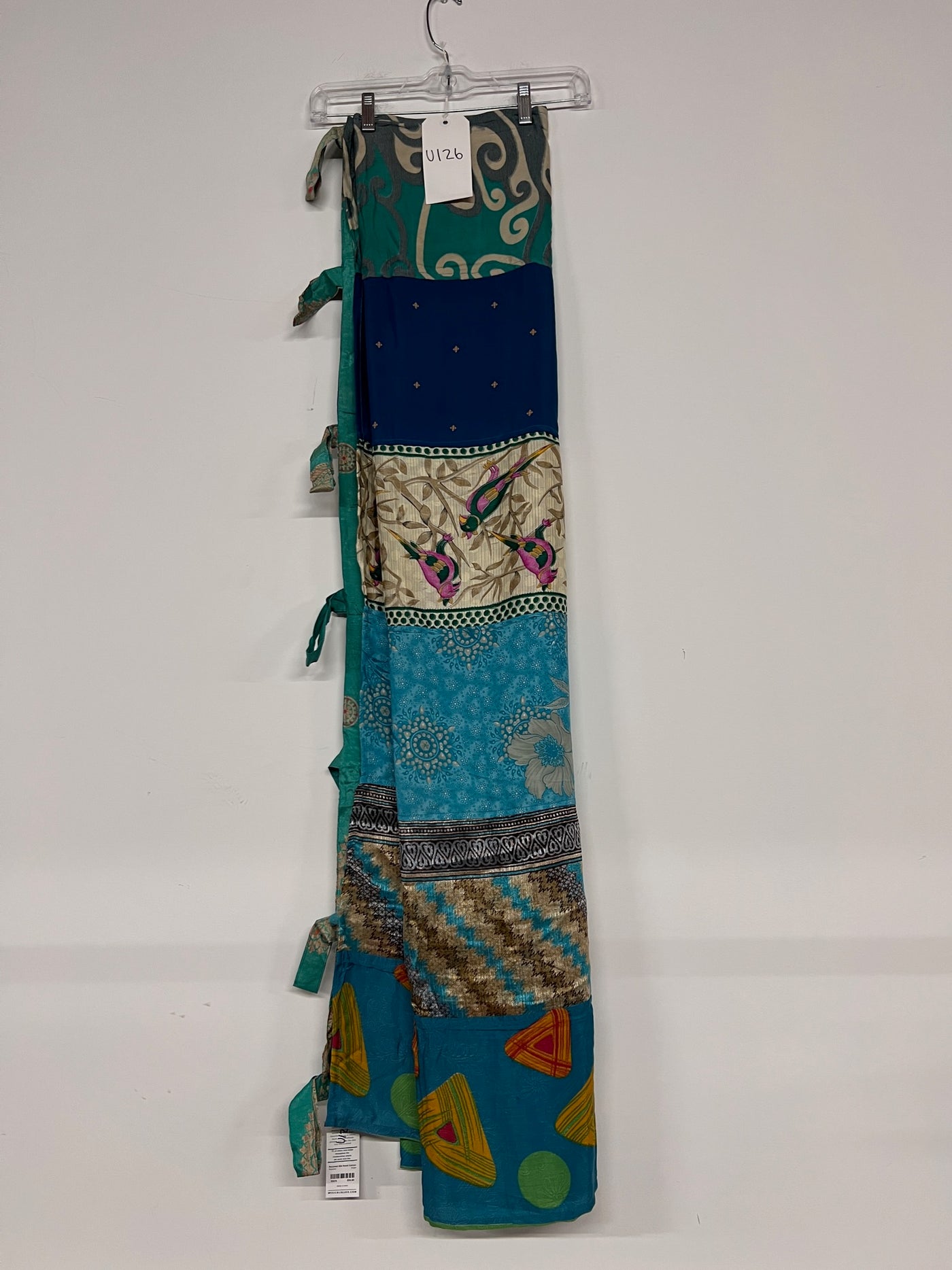 One of a Kind Sari Curtain U126