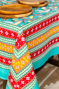 Provincial Block Print Tapestry