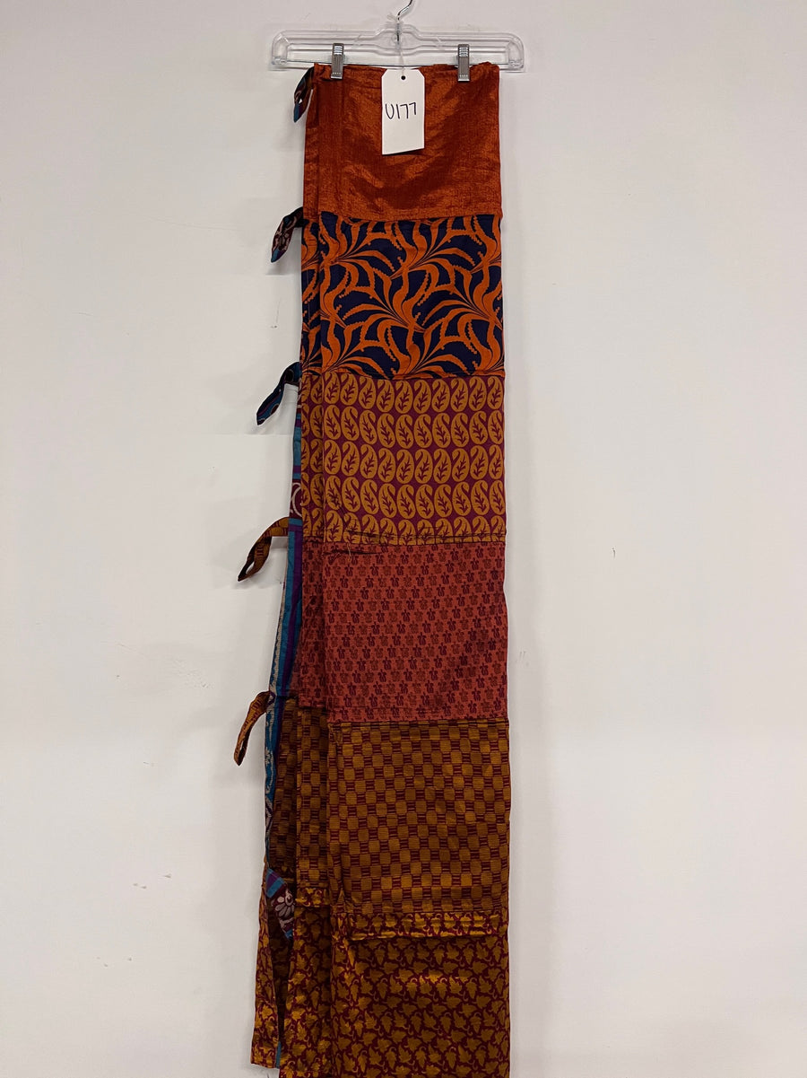 One of a Kind Sari Curtain U177