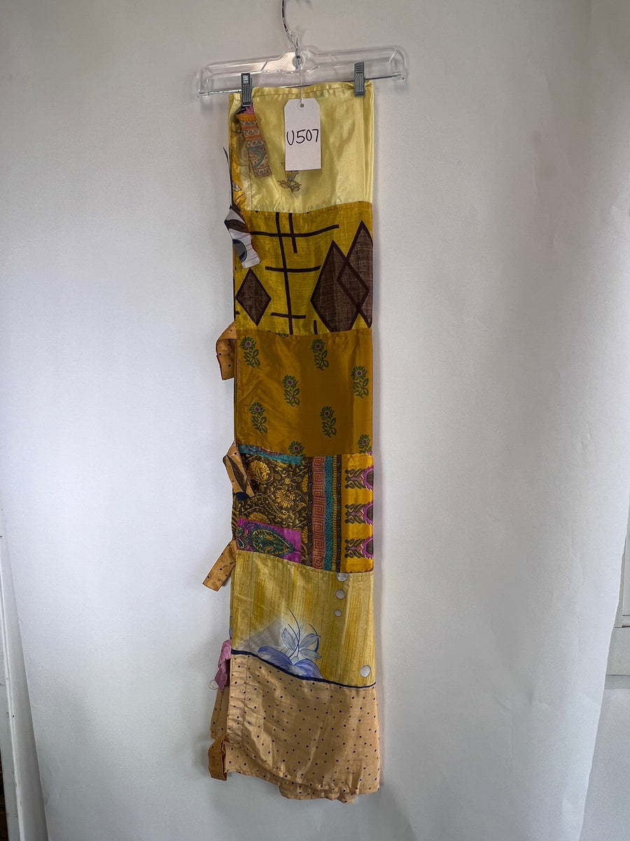 Recycled Silk Sari Panel Curtain U507