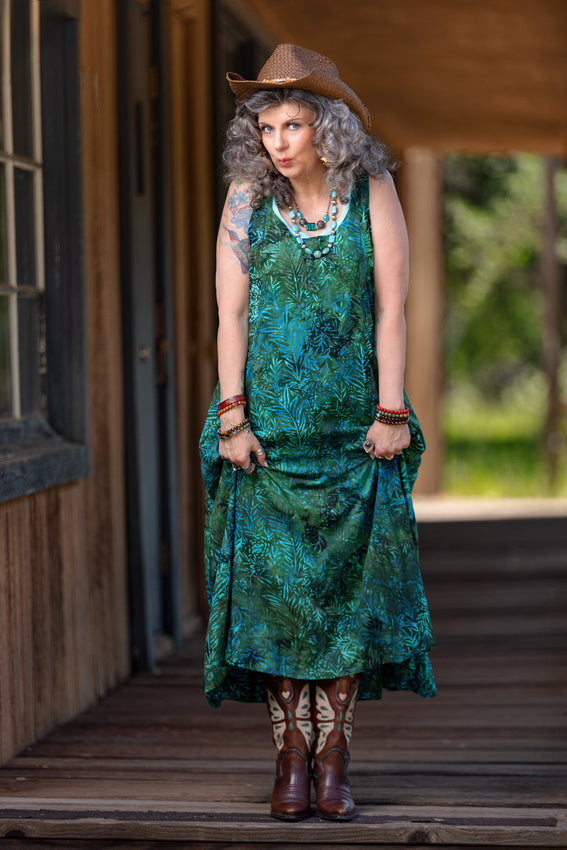 Allie Batik Maxi Dress