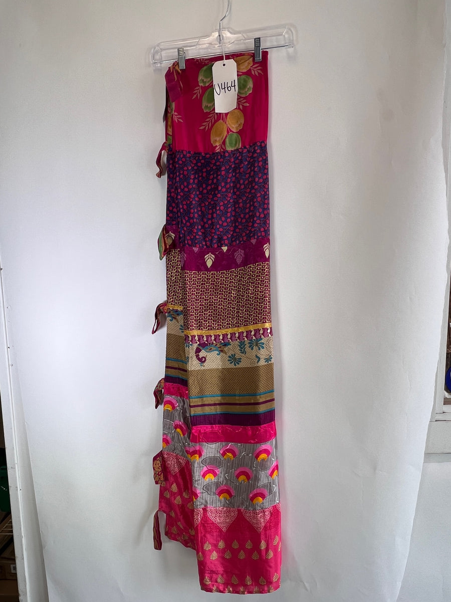 Recycled Silk Sari Panel Curtain U464