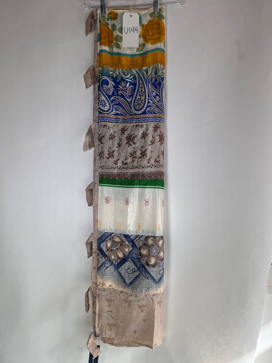 Recycled Silk Sari Panel Curtain U144
