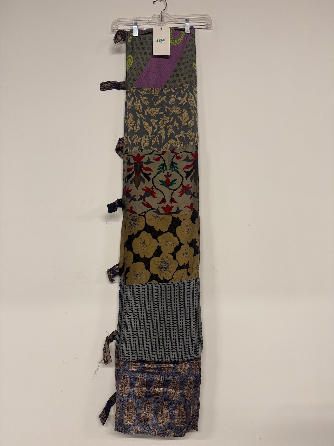 One of a Kind Sari Curtain U189