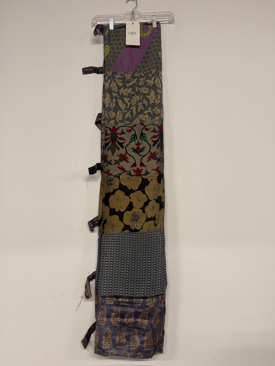 One of a Kind Sari Curtain U189