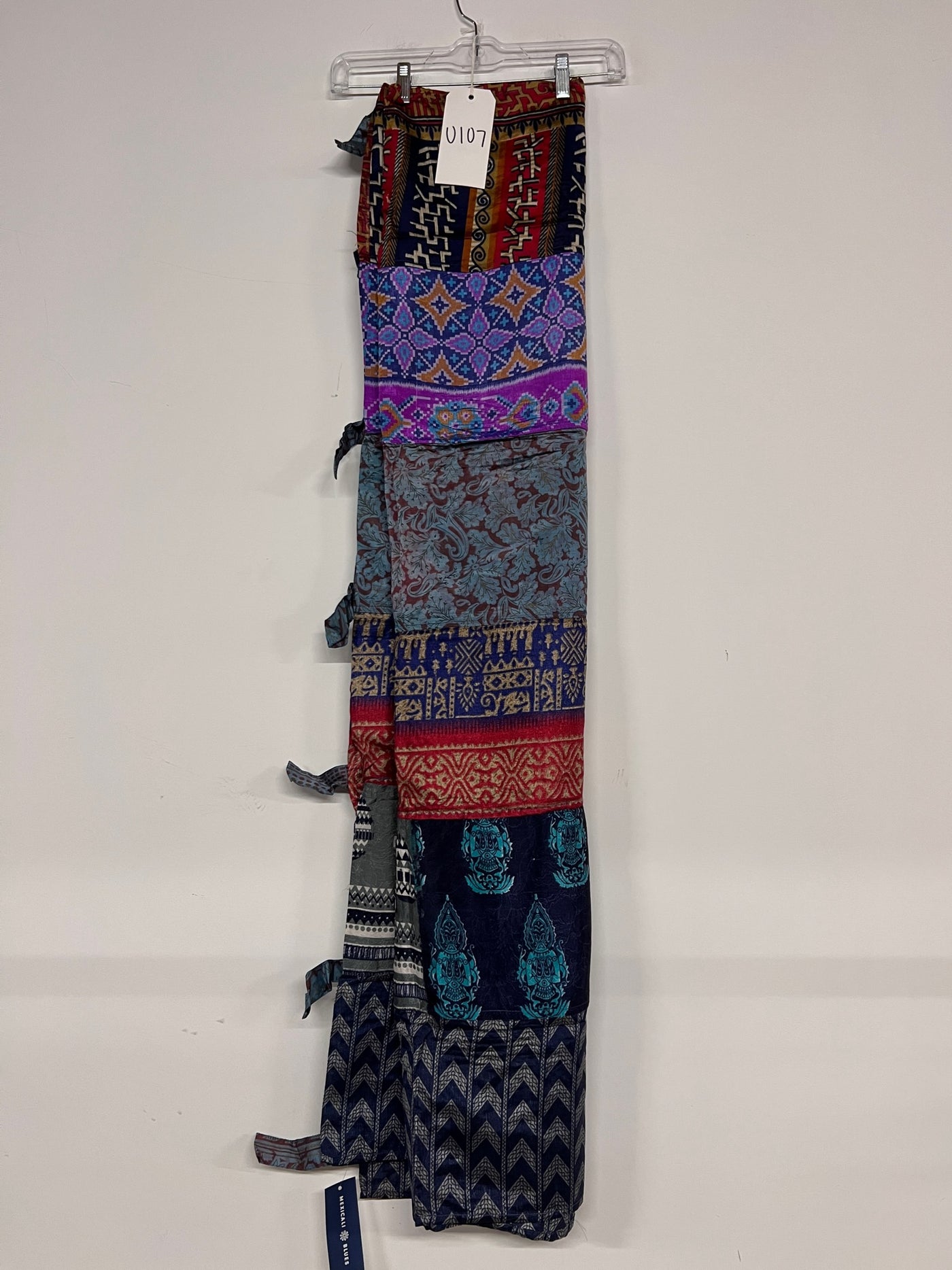 One of a Kind Sari Curtain U107