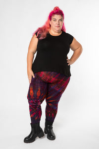 Mudmee Tie Dye Leggings in Ocean