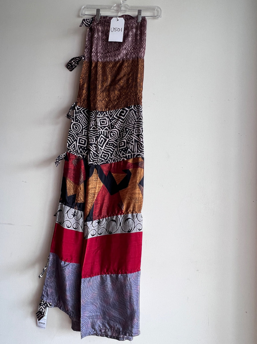 One of a Kind Sari Curtain U501