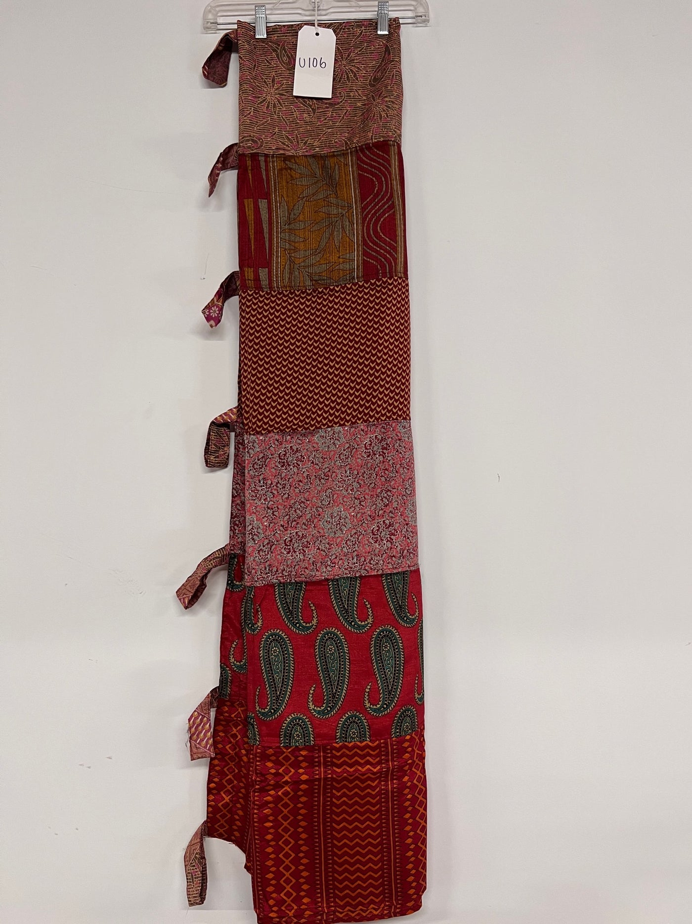 One of a Kind Sari Curtain U106