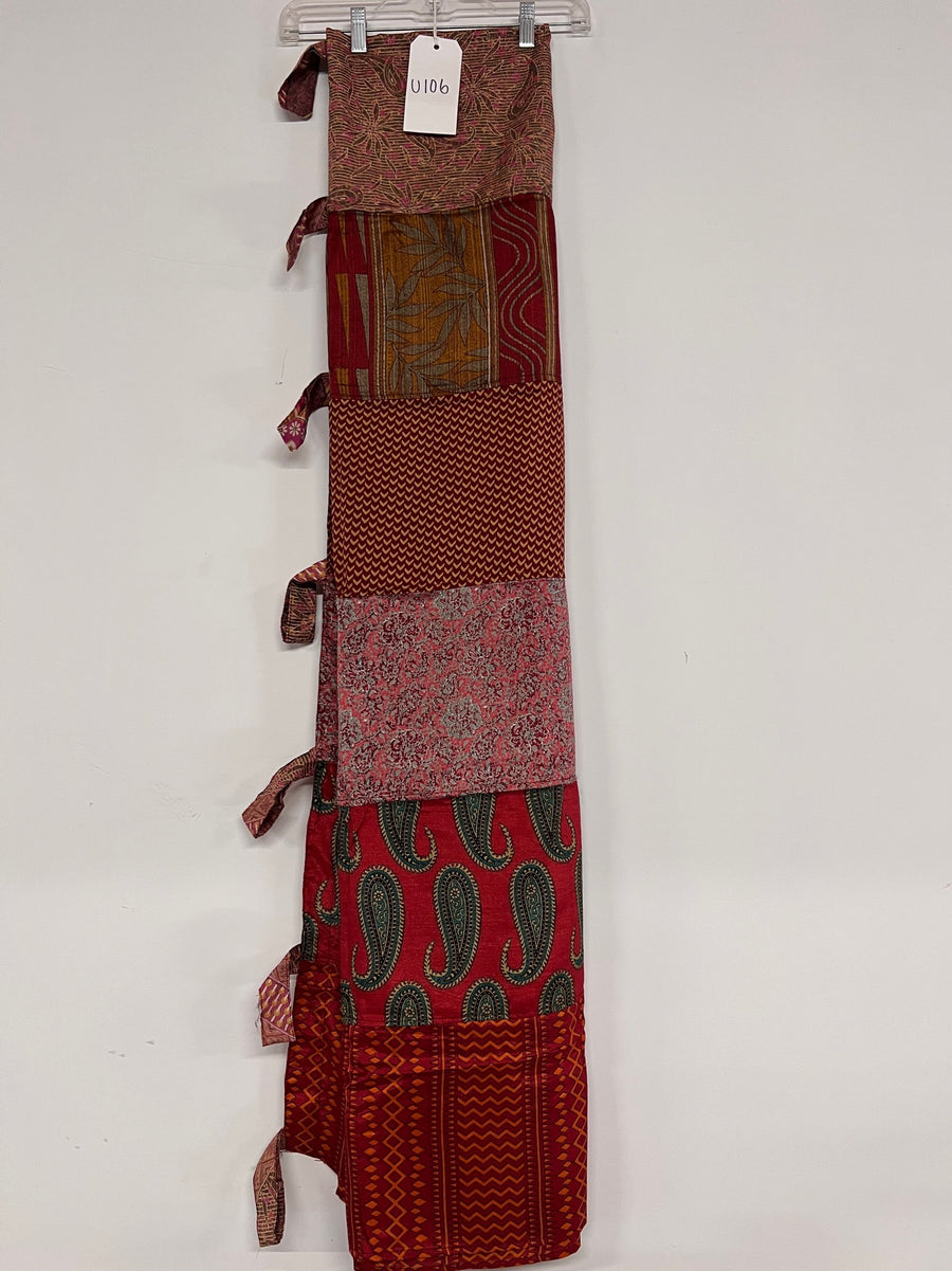 One of a Kind Sari Curtain U106