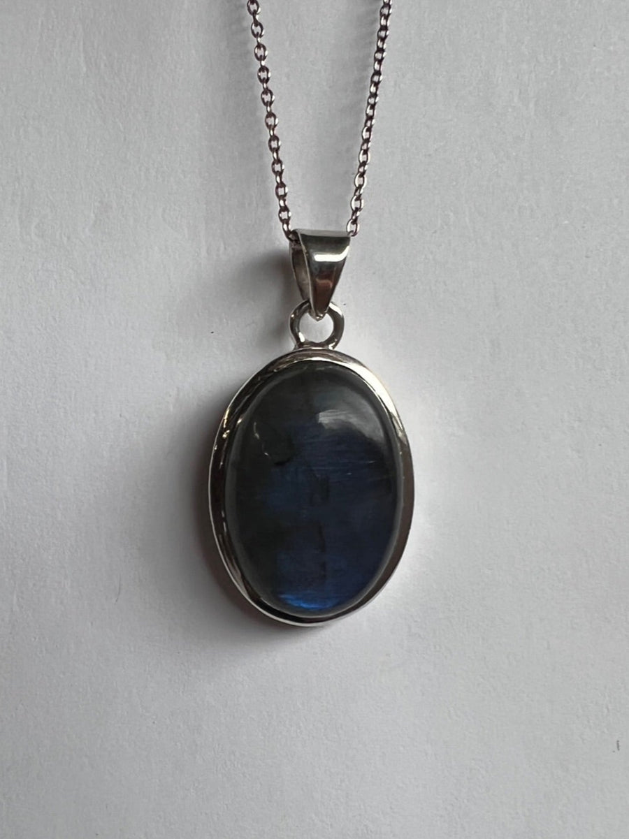 One of a Kind Labradorite Pendant P138